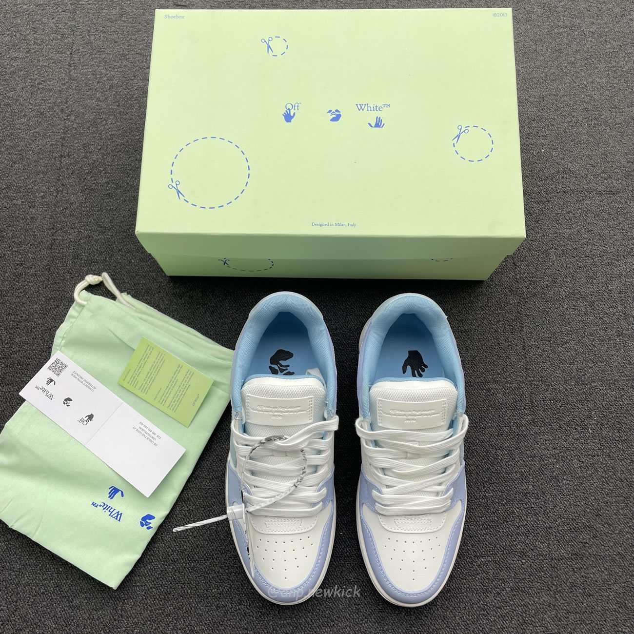 Off‑white Out Of Office Low White Light Blue Omia189 C99lea00 10140 (4) - www.newkick.vip